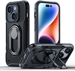 Joyroom Dual Hinge Armored Черен (iPhone 14)