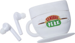 Lazerbuilt Central Perk In-ear White Lazerbuilt Central Perk In-ear White