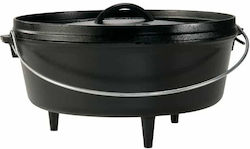 Lodge Pot for Camping Cast Iron 5.68lt