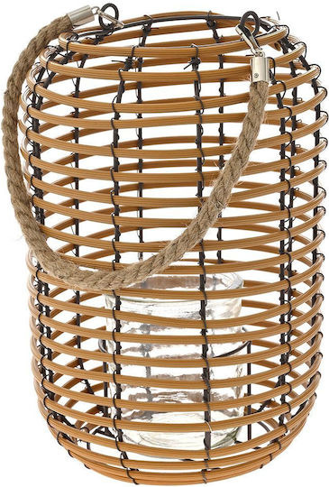 Iliadis Laterne Rattan Braun 21x21x31cm 1Stück