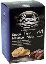 Bradley Ξύλα Καπνίσματος για Ψησταριά Special Blend 48τμχ