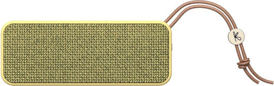 Kreafunk AGROOVE Mini Ηχείο Bluetooth 10W με Διάρκεια Μπαταρίας έως 20 ώρες Soft Yellow