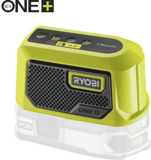 Ryobi RBTM18-0 ONE+ Boxă Bluetooth 5W Yellow Black