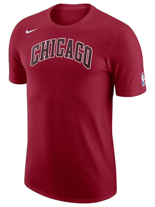 Nike NBA CHICAGO BULLS CITY EDITION T-shirt Κόκκινο