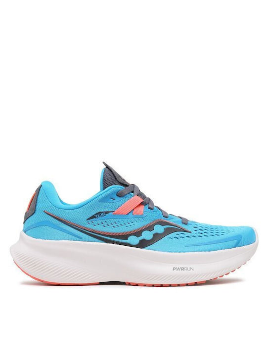 Saucony Ride 15 Sport Shoes Running Blue