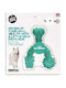 Tasty Bone Triobone Dental Bone Toy Dog made of Rubber 8εκ. Green 1pcs