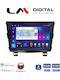LM Digital Auto-Audiosystem für Ssangyong Tivoli / Rexton Tivoli 2015-2019 (Bluetooth/USB/WiFi/GPS/Apple-Carplay/Android-Auto) mit Touchscreen 9"