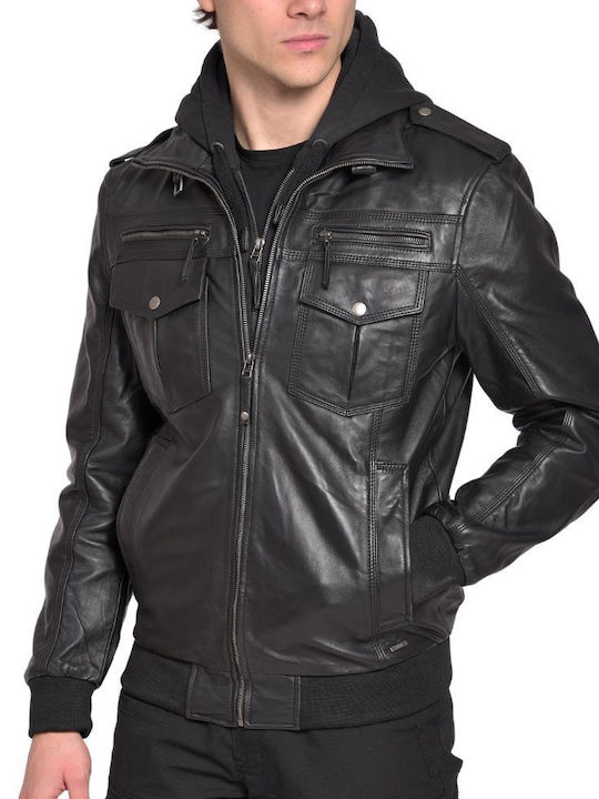 Tom-Cat Lederjacke Jacke Biker Schwarz