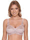 elegance bra with transparency pink