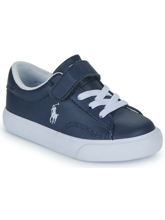 Ralph Lauren Παιδικά Sneakers Theron V Ps Navy Μπλε