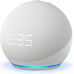 Amazon Echo Dot (5th Gen) with Clock Smart Hub Συμβατό με Alexa Λευκό