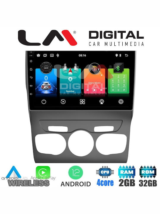 LM Digital Ηχοσύστημα Αυτοκινήτου για Citroen C4 / DS4 2011-2019 (Bluetooth/USB/WiFi/GPS/Apple-Carplay/Android-Auto) με Οθόνη Αφής 10.1"