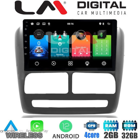 LM Digital Car Audio System for Opel Combo Fiat Doblo Daihatsu Sirion Subaru Justy 2010-2015 (Bluetooth/USB/WiFi/GPS/Apple-Carplay/Android-Auto) with Touch Screen 9"