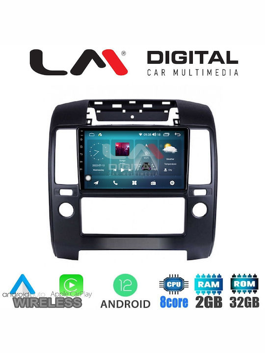 LM Digital Car Audio System for Nissan NV200 / Navara / NP300 2006-2016 (Bluetooth/USB/WiFi/GPS/Apple-Carplay/Android-Auto) with Touch Screen 9"