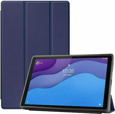 Tri-Fold Flip Cover Piele artificială Albastru marin (iPad 2019/2020/2021 10.2'' - iPad 2019/2020/2021 10.2'') ATG694010257