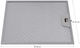 87655063 Ersatz-Metall-Filter Für Dunstabzugshaube Kompatibel Mit AEG / Bosch / Siemens / Whirlpool 25x30cm