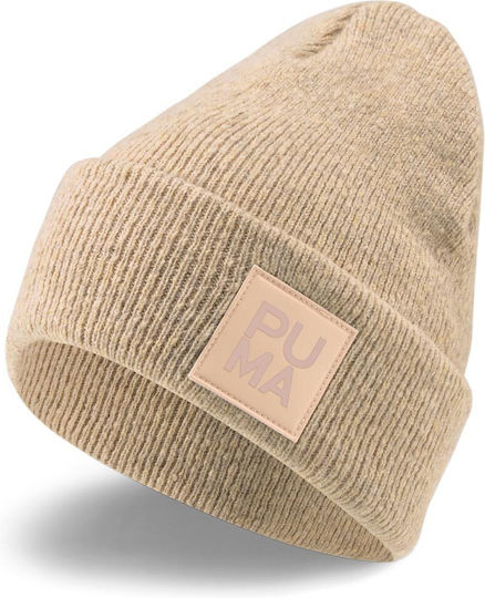Archive Beanie Γυναικείος Σκούφος Πλεκτός σε Μπεζ χρώμα