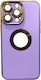 Golden Luxury Back Cover Σιλικόνης Μωβ (iPhone 13 Pro Max)