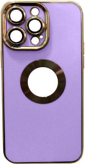 Golden Luxury Back Cover Σιλικόνης Μωβ (iPhone 13 Pro Max)