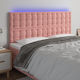 vidaXL Fabric Pink Bed Headboard 180x118cm