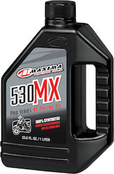 Maxima Racing Oils 530MX Pro Series Synthetic 5W-30 4-Stroke Motorcycle Motor Oil 1lt