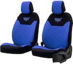 Otom Seat Covers Set 2pcs RSX Sport Blue / Black