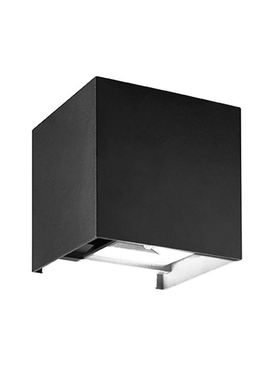 Aca Wall-Mounted Outdoor Spot Light LED IP54 6W with Warm White Light Double Beam