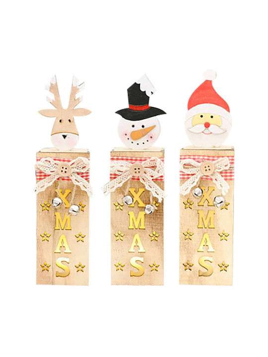 XMASfest Осветена Коледна Фигура Кутия Дължина 6см. (Различни дизайни/цветове)