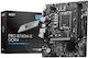 MSI Pro B760M-E DDR4 Micro ATX Дънна платка с Intel 1700 Гнездо