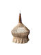 HomeMarkt Brown Boho Ceiling Light with Rope for E27 Socket 55x55cm