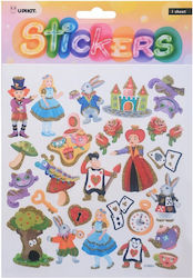 Upikit Aufkleber Alice im Wunderland