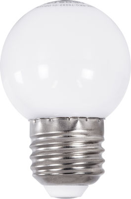 GloboStar Λάμπα LED για Ντουί E27 και Σχήμα G45 Φυσικό Λευκό 255lm