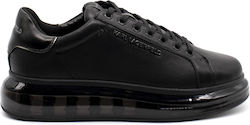 Karl Lagerfeld Lo Lace Ανδρικά Sneakers Μαύρα