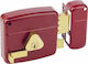 Cisa Boxed Lock in color Red