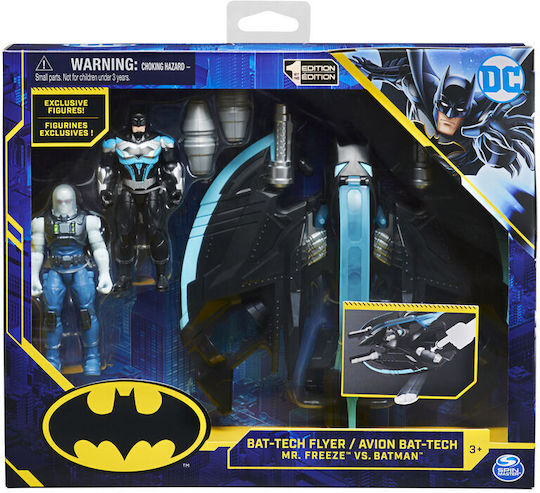 Spin Master DC Comics Batman and Mr Freezee Action Figure 10cm