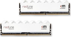 Mushkin Redline 64GB DDR4 RAM με 2 Modules (2x32GB) και Ταχύτητα 3200 για Desktop