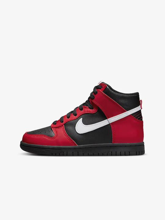 Nike Kids Sneakers High Dunk Red