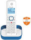 Alcatel F860 Cordless Phone with Speaker White ...