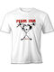 Tshirtakias T-shirt Pearl Jam Logo σε Λευκό χρώμα