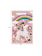 HomeMarkt Unicorn Rainbow Carpet Kids Rug Unicorn Roz 120x180cm