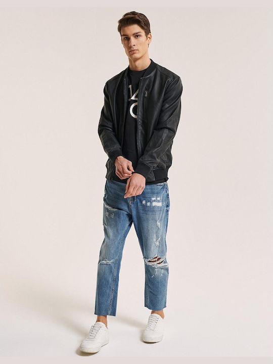Alcott leather online jacket price