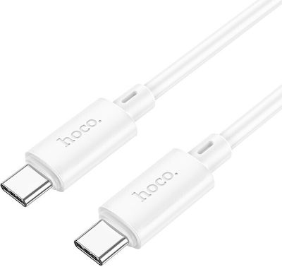 Hoco X88 USB 2.0 Cable USB-C male - USB-C male 60W White 1m