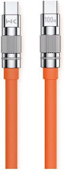 WK WDC-188 USB 2.0 USB-C male - USB-C 100W 1m (250685)