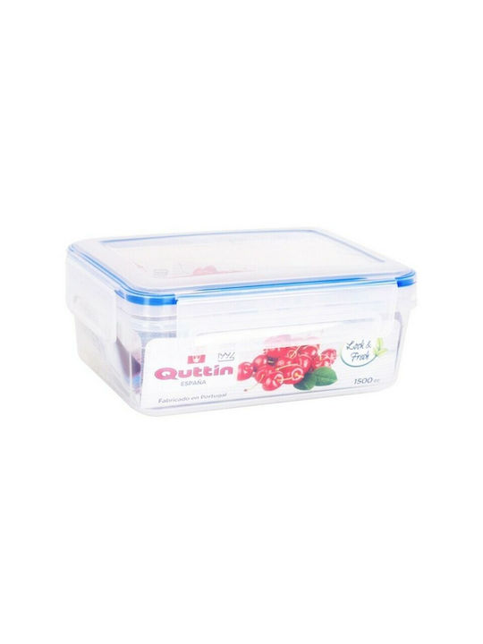 Quttin Lunchbox Kunststoff Transparent 1000ml 1Stück