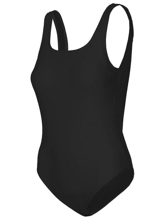 Outhorn One-Piece Swimsuit with Open Back Black