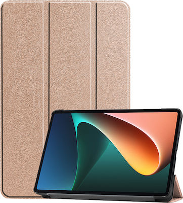 Sonique Smartcase Slim Flip Cover Silicone Durable Rose Gold (Xiaomi Pad 5 / 5 Pro 11")