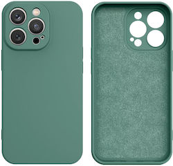 Hurtel Back Cover Silicone 2mm Green (iPhone 13)