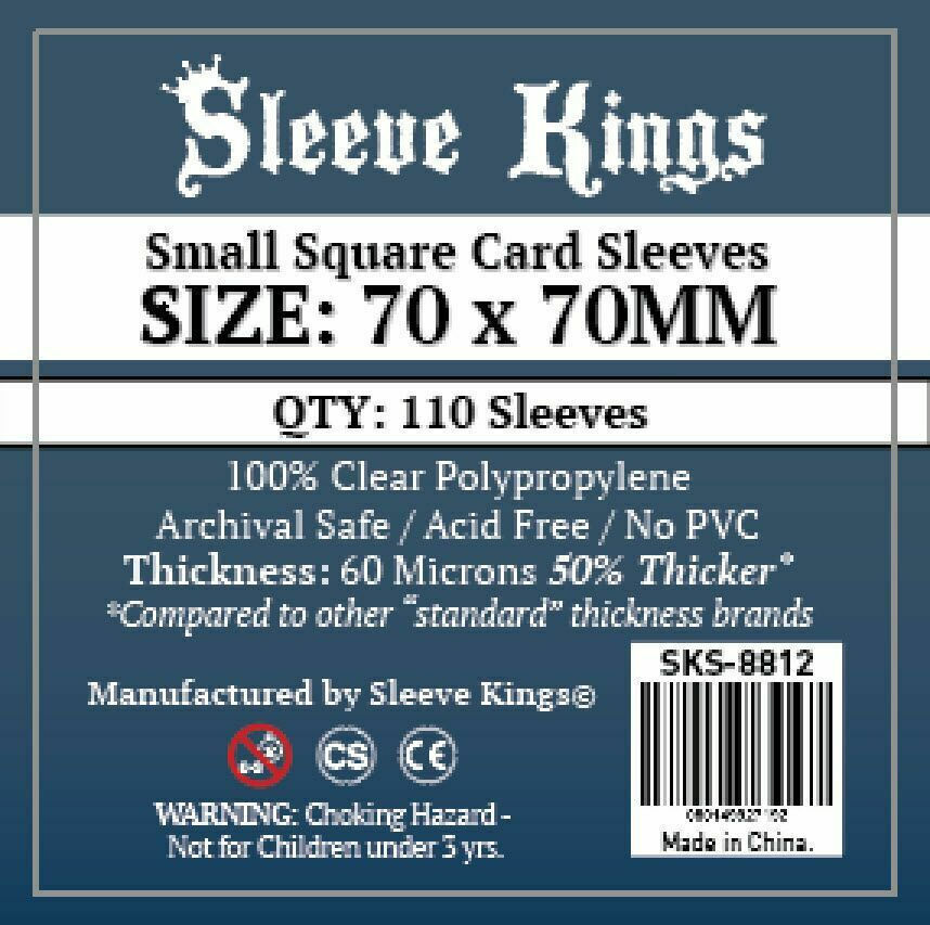 Sleeve Kings Card Sleeves Square Size 110 MDG8812 | Skroutz.gr Sleeve Kings Card Sleeves Square Size 110 MDG8812 | Skroutz.gr