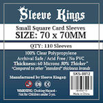 Sleeve Kings Small Square Card Sleeves 70x70mm