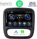 Digital IQ Auto-Audiosystem für Opel Vivaro Fiat Talento Renault Verkehr Nissan NV300 Trafic / Talendo / NV 300 2014+ (Bluetooth/USB/AUX/WiFi/GPS/Apple-Carplay/Android-Auto/Notenblätter) mit Touchscreen 9"